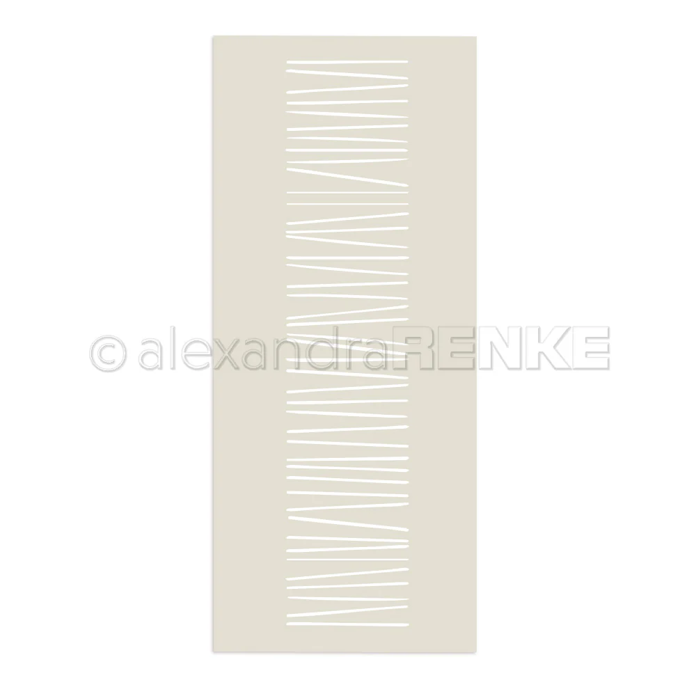 ALEXANDRA RENKE-Stencil 'Line Pattern Slim'