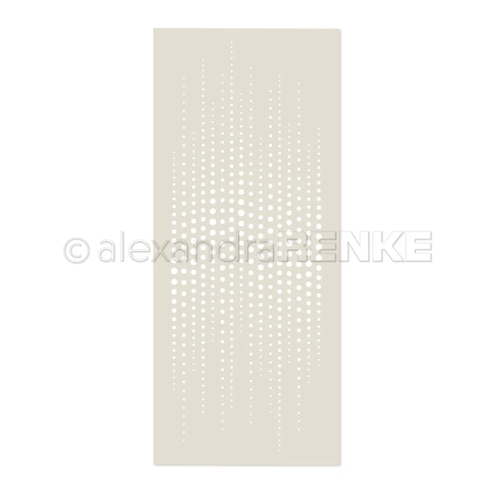 ALEXANDRA RENKE -Stencil 'String of Dots' - 4