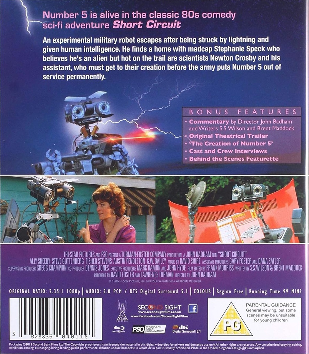 Short Circuit (ej svensk text) (Blu-ray) - 2