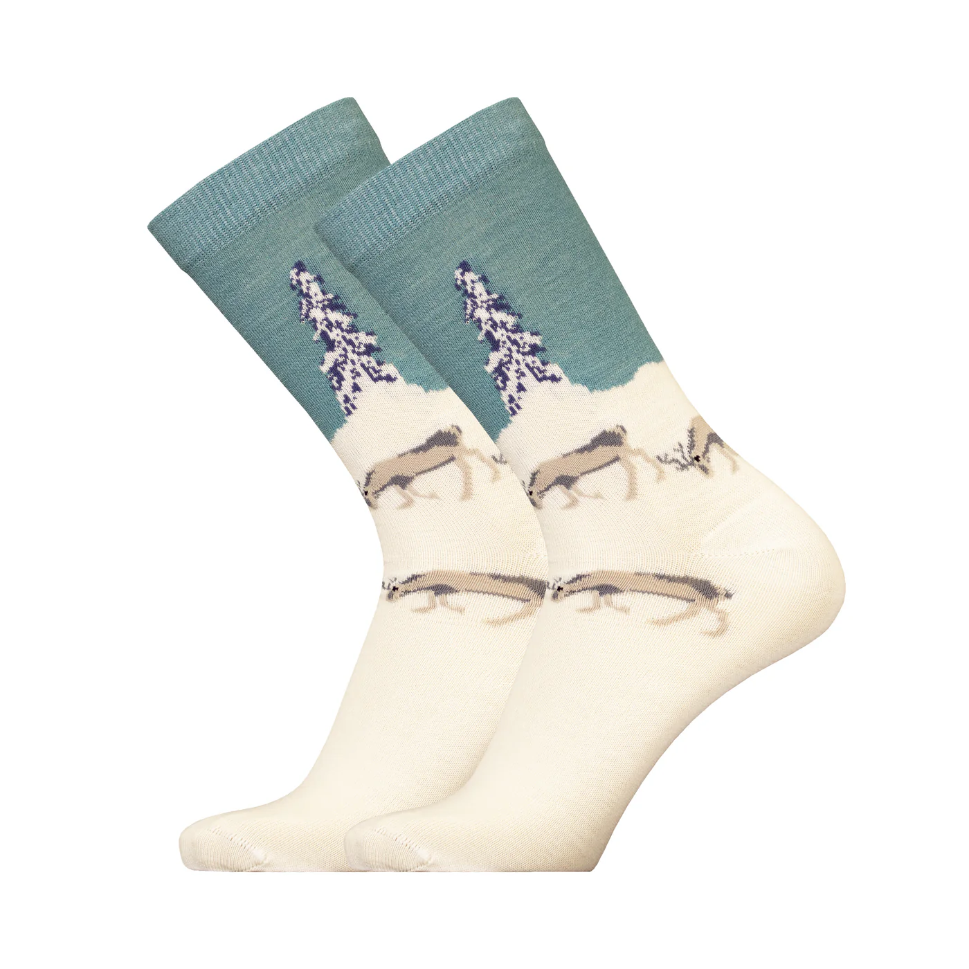 Nativa Merino Socken Rentier - 2