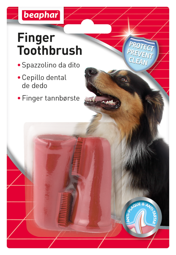 Beaphar Fingertandborste 2-pack