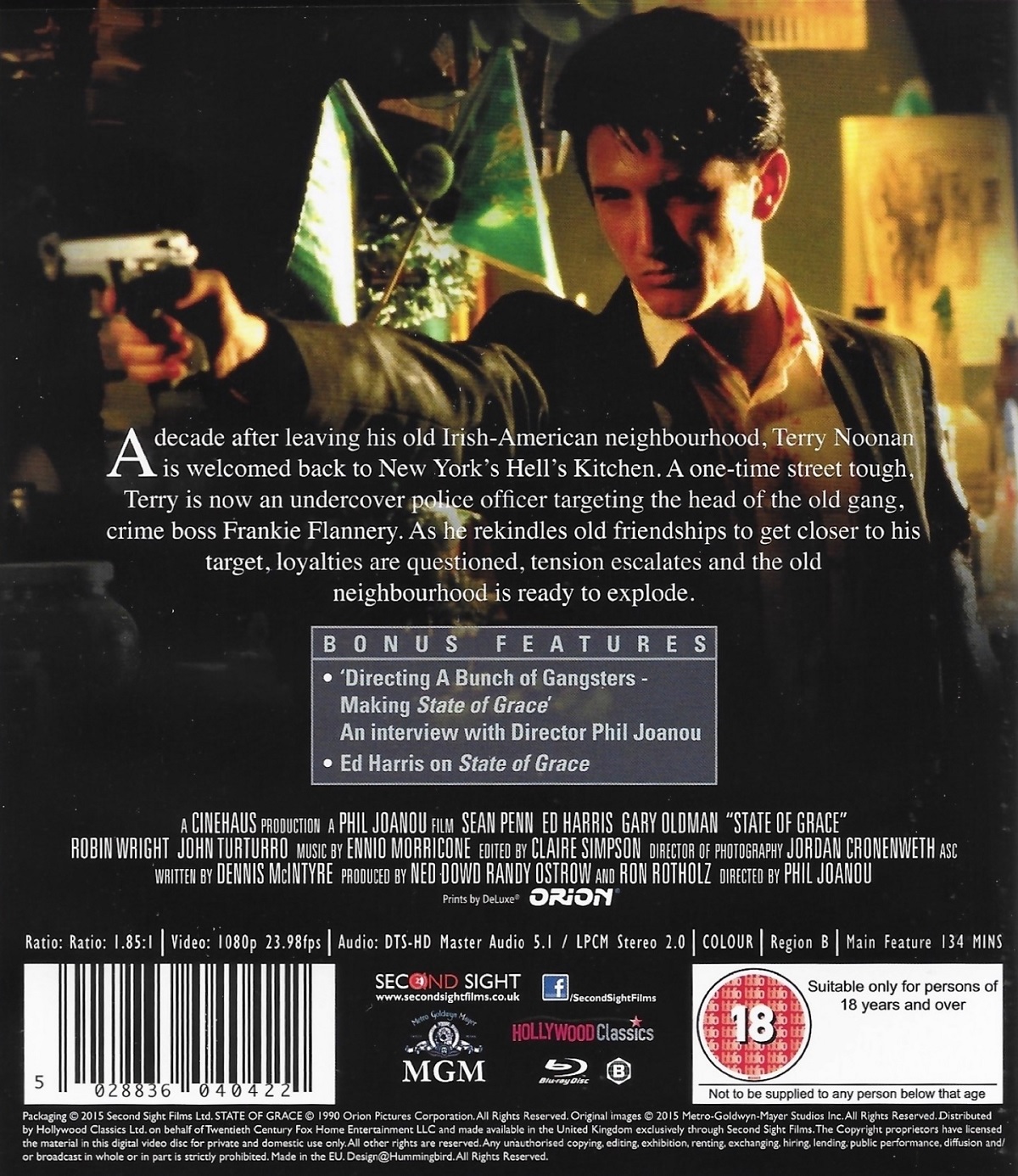 State of Grace (ej svensk text) (Blu-ray) - 2