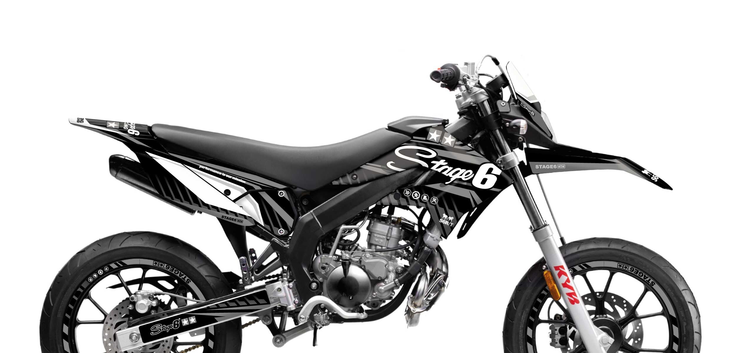 Graphic kit Black - Senda DRD 2011-2017