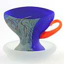 Kjell Engman (1990s) Limited Cup Sculpture 16/14 cm