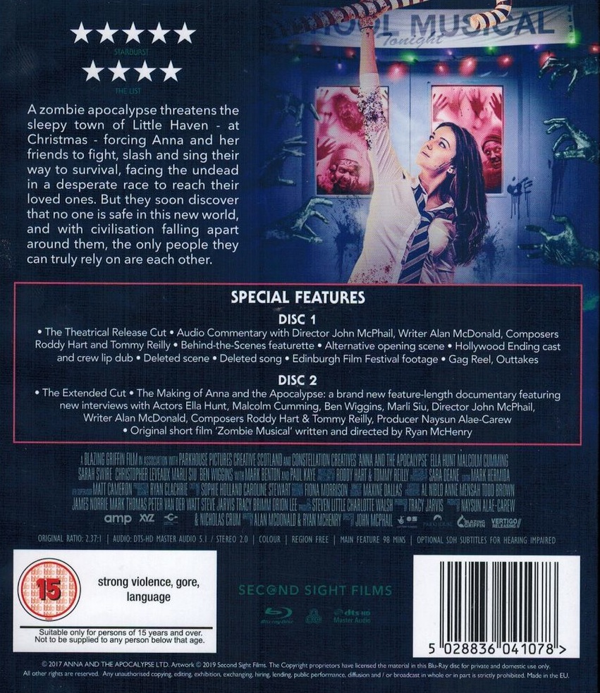 Anna And the Apocalypse (ej svensk text) (Blu-ray) - 2