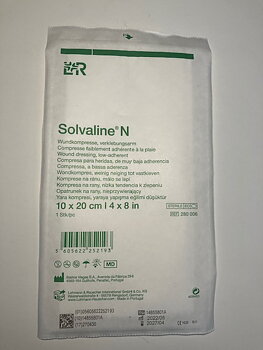 Solvaline N Steril Kompress 10x20 cm för hundar eller häst