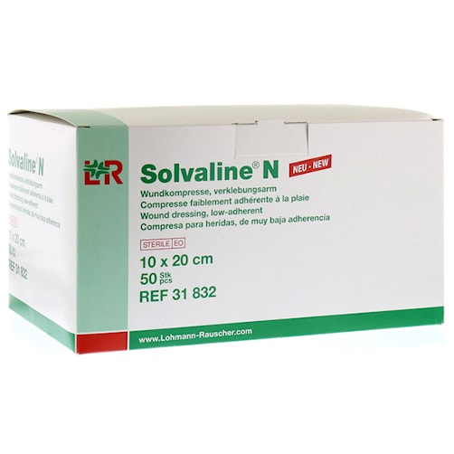 Solvaline N Steril Kompress 10x20 cm för hundar eller häst - 2