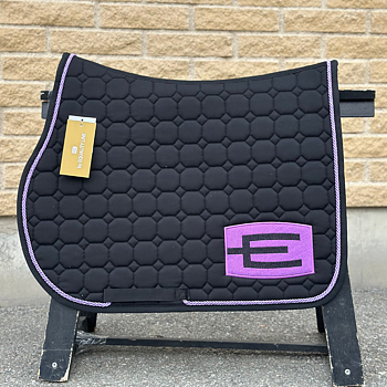 EQUILINE HOPPSCHABRAK MED E-LOGGA BLACK E46 PURPLE-GL.BLACK P71