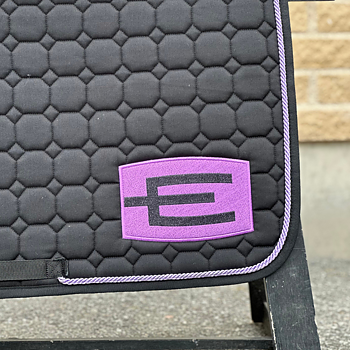 EQUILINE HOPPSCHABRAK MED E-LOGGA BLACK E46 PURPLE-GL.BLACK P71