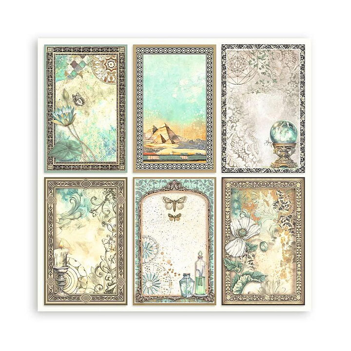 Stamperia Paper Pad  Single Sided Sheets - Fortune 