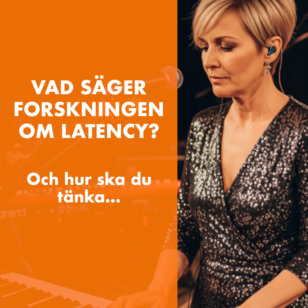 What does the research say about in-ear latency and how should you as a sound engineer think?