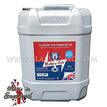 MILLERS PISTONEEZE 50, 20L