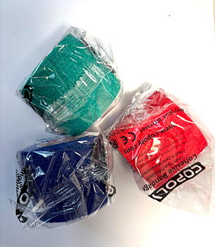 Copoly 5 cm Röd, blå och grön