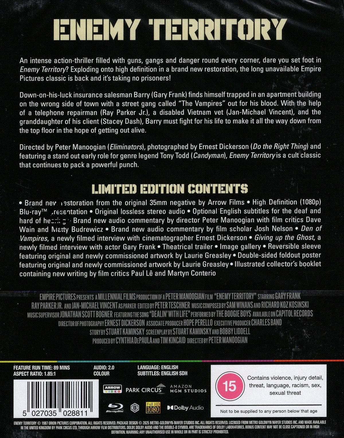 Enemy Territory (Limited Edition) (ej svensk text) (Blu-ray) - 2