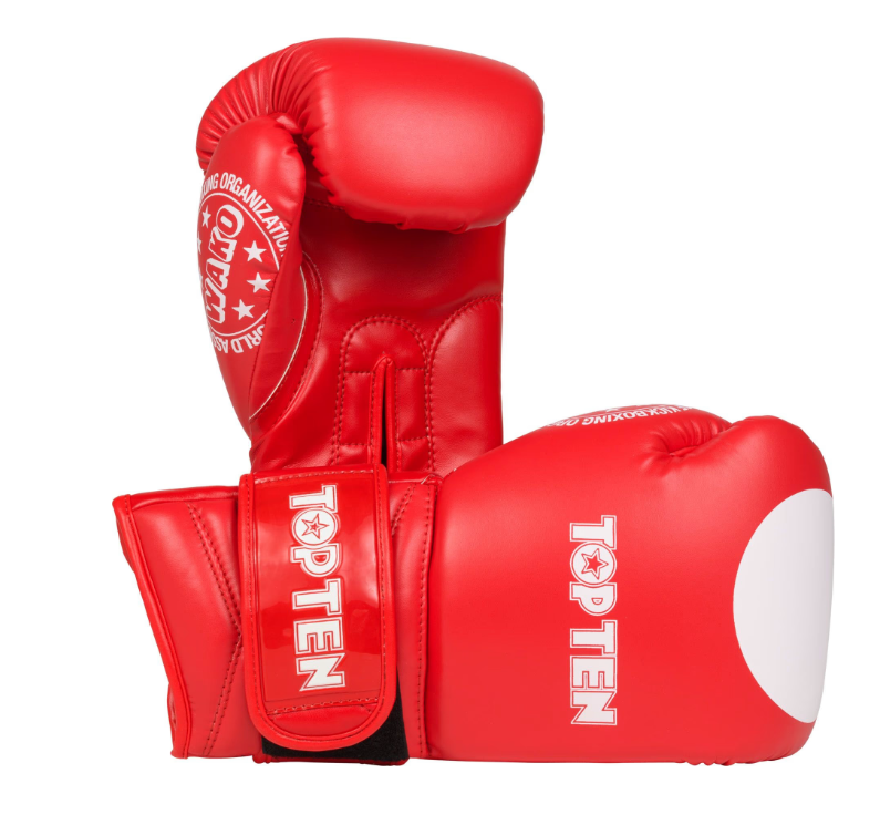 Topten Matchglove WAKO GT 10 oz, Red