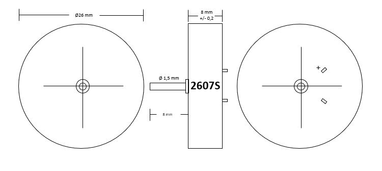 Motor 2607S - 3