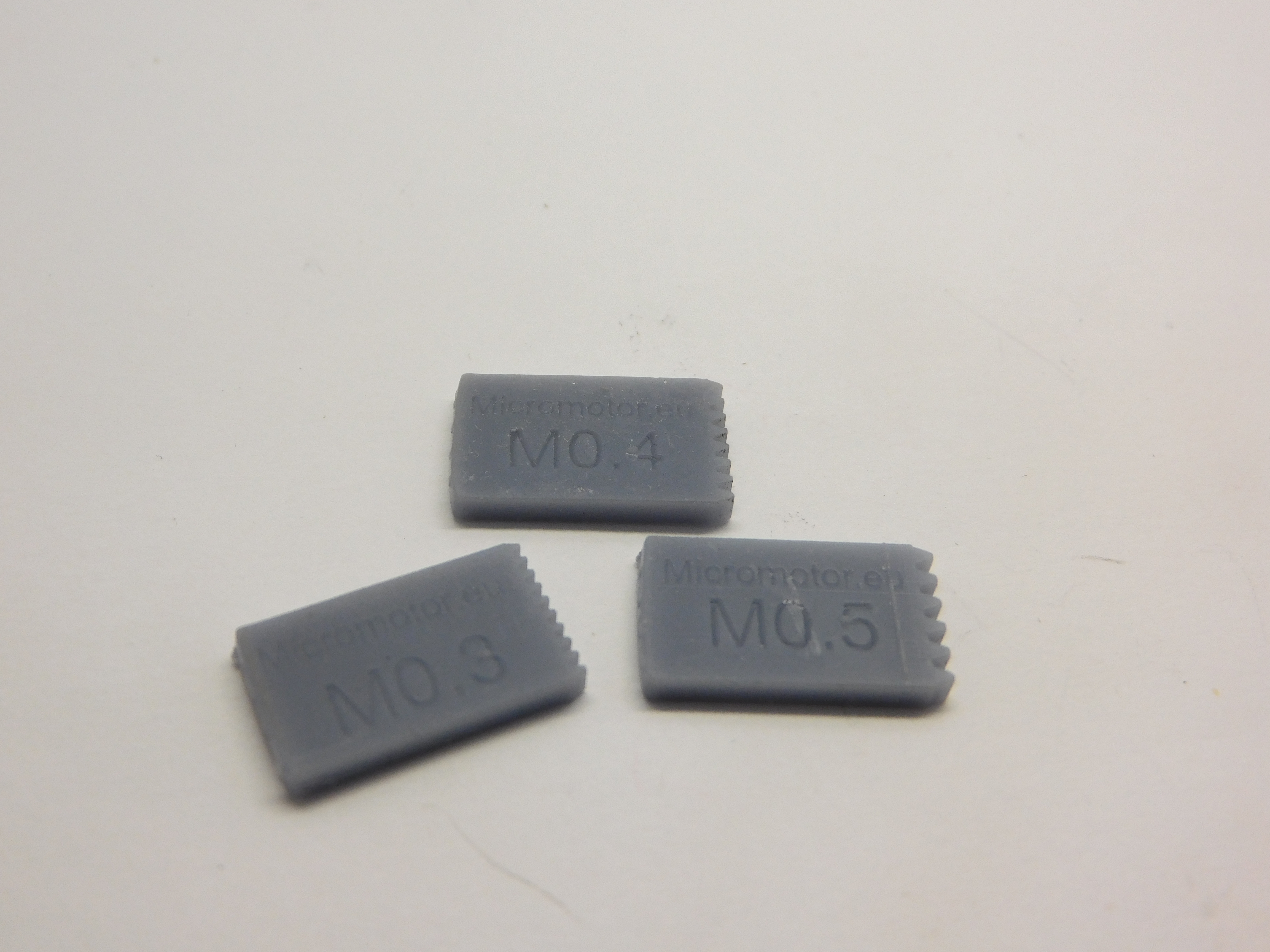 Verktyg för att mäta kugghjulsmodul, M0.3, M0.4 & M0.5