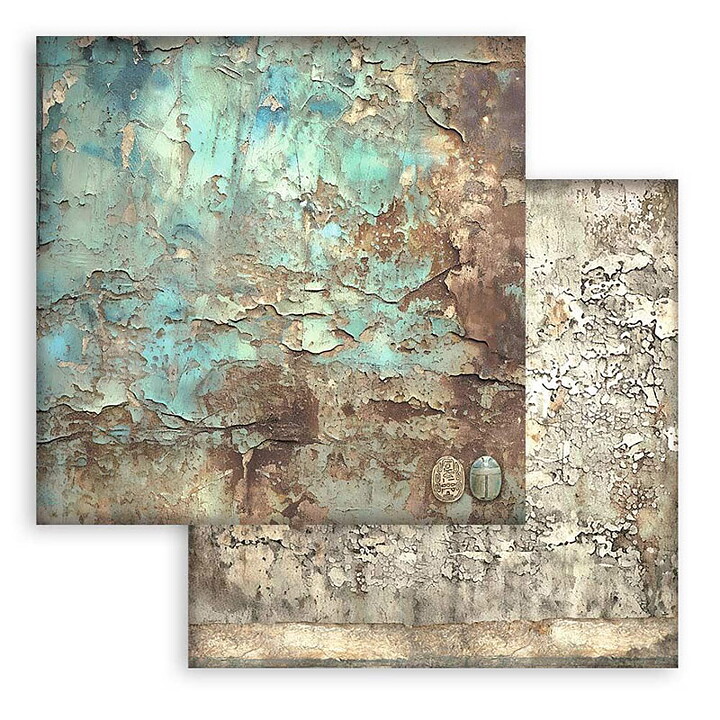 Stamperia Paper Pad  Double Face Sheets - Land of Pharaohs