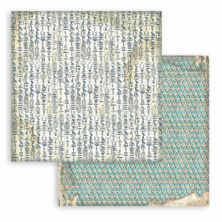 Stamperia Paper Pad  Double Face Sheets - Land of Pharaohs