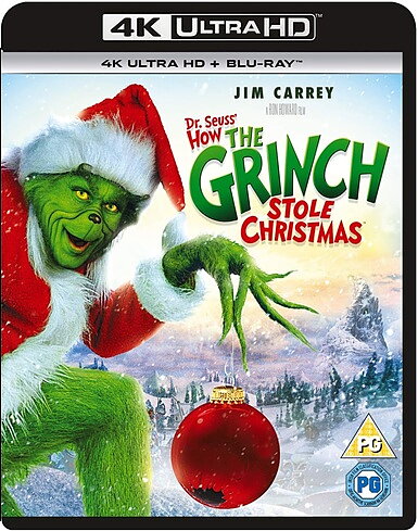 Dr. Seuss' How The Grinch Stole Christmas (BLU-RAY 4K ULTRA HD + BLU-RAY)