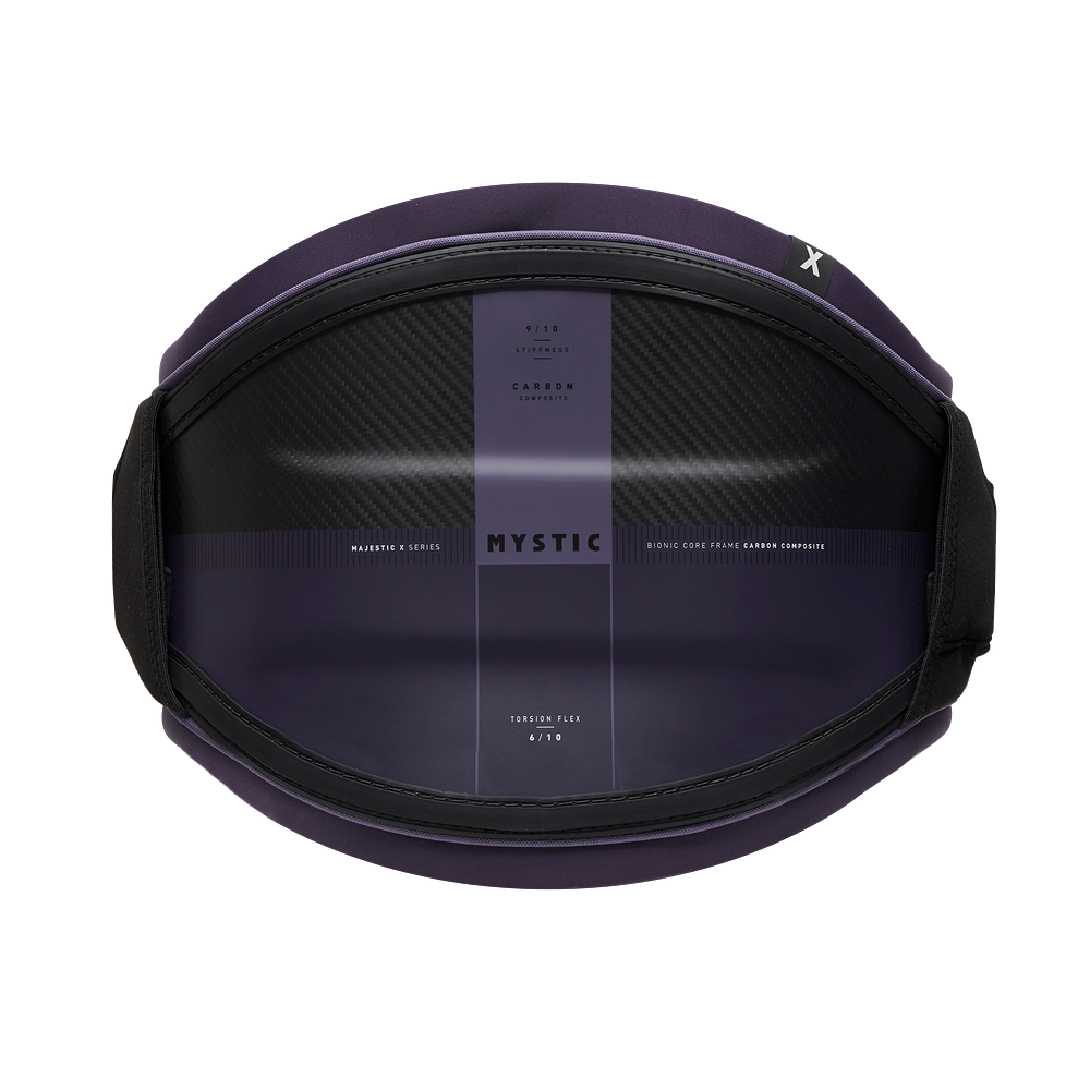 Mystic Majestic X Waist Harness - Deep purple