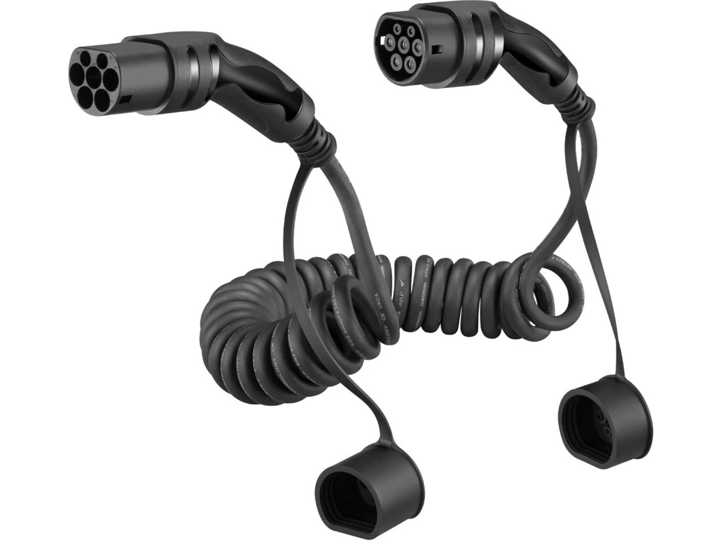 EV-Charge 2500 laddningskabel spiral 11