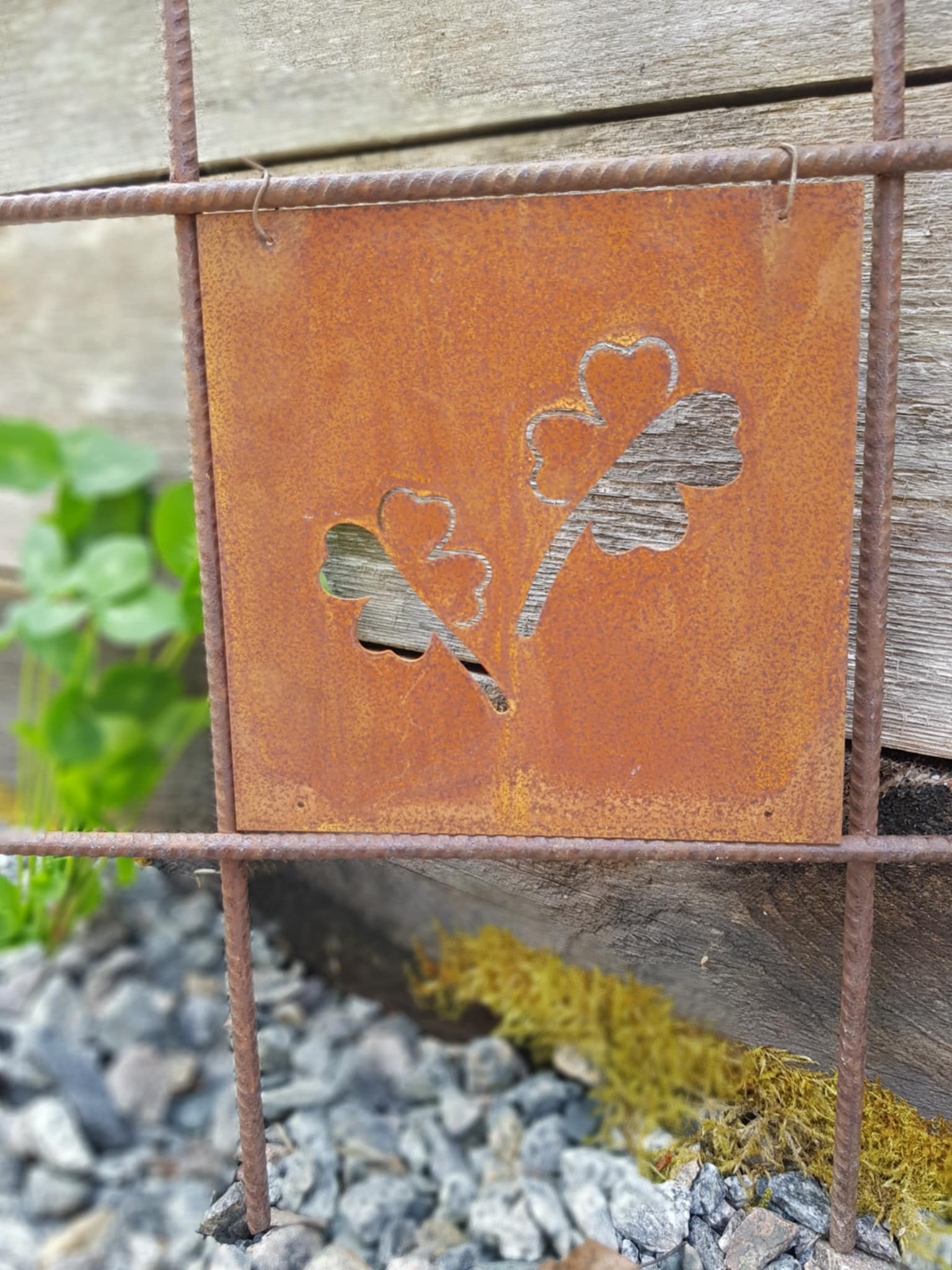 Trädgårdsskylt - Lyckoklöver