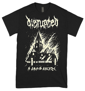 DISRUPTED - A Grave Ablaze T-shirt