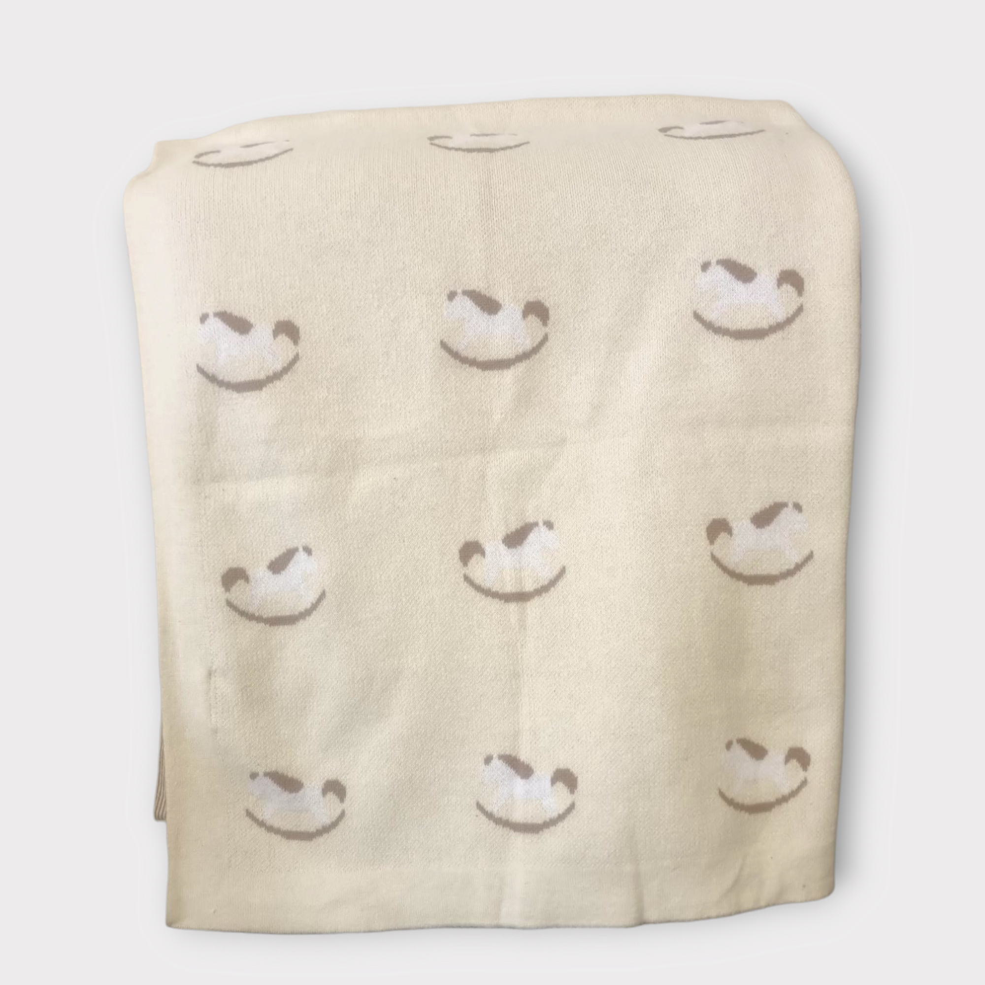 Rocking horse baby blanket - 3