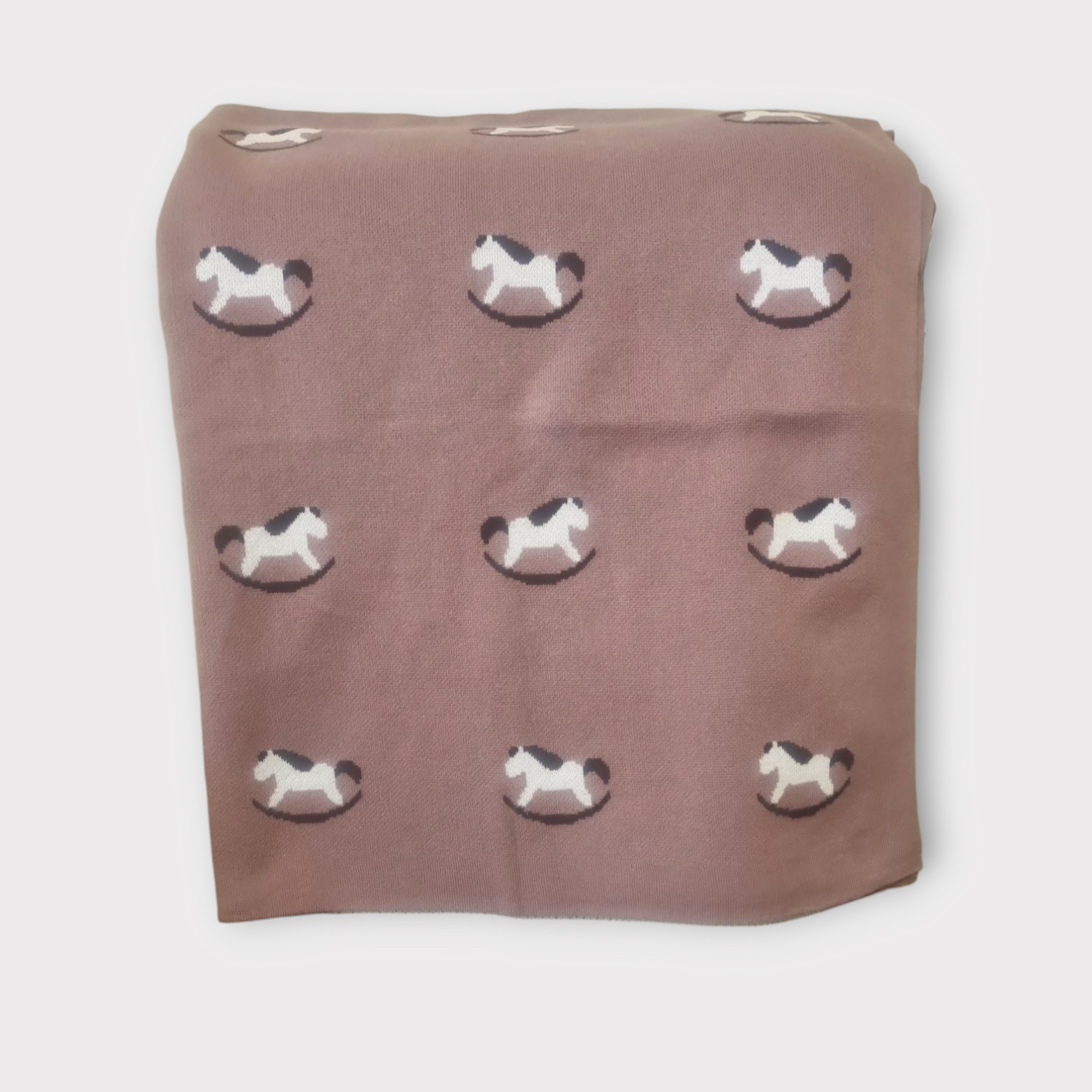 Rocking horse baby blanket - 2