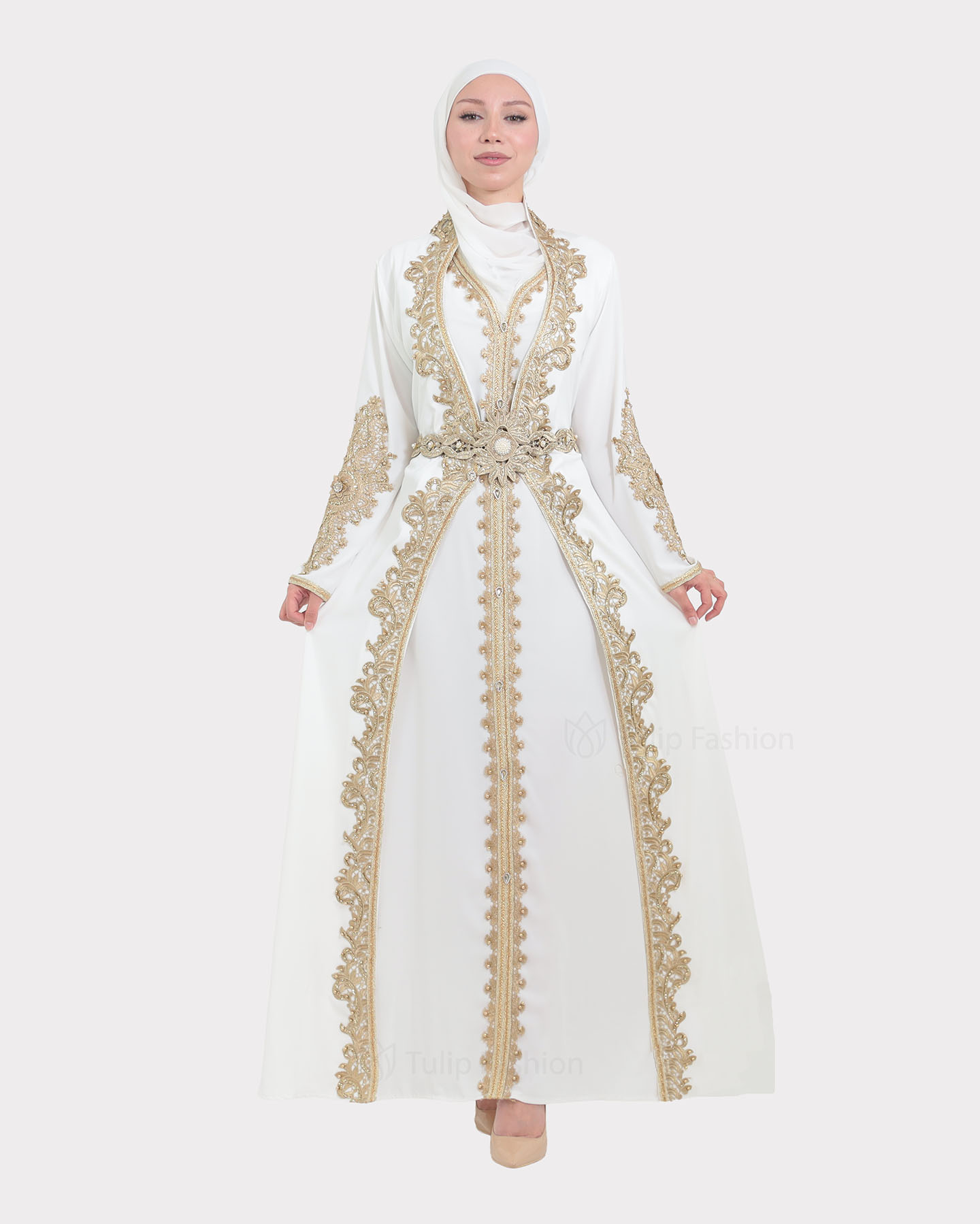 Abaya - White
