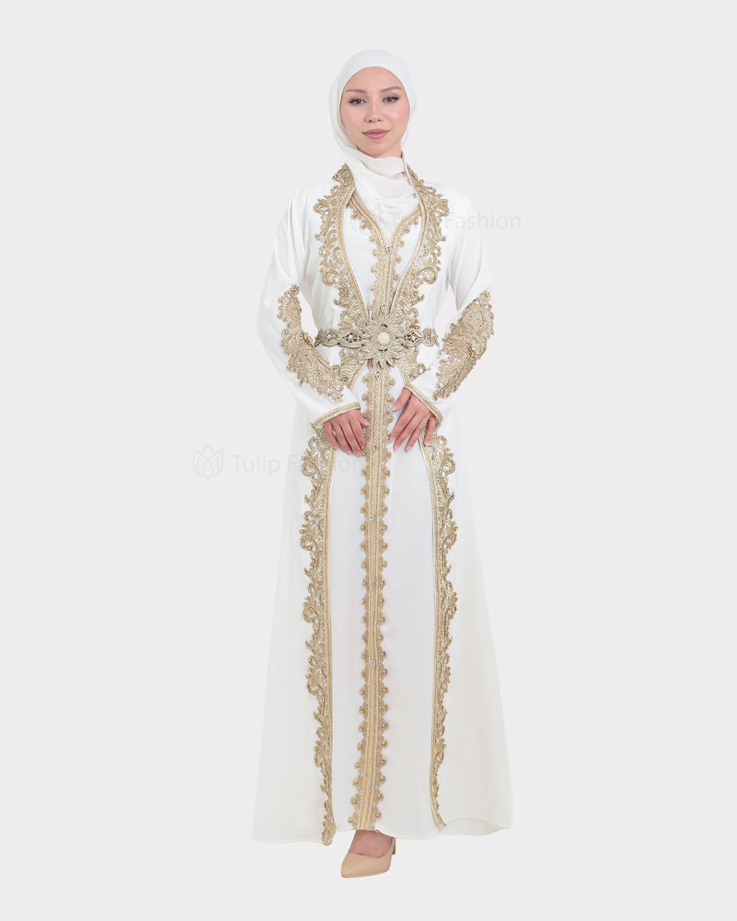 Abaya - White - 6