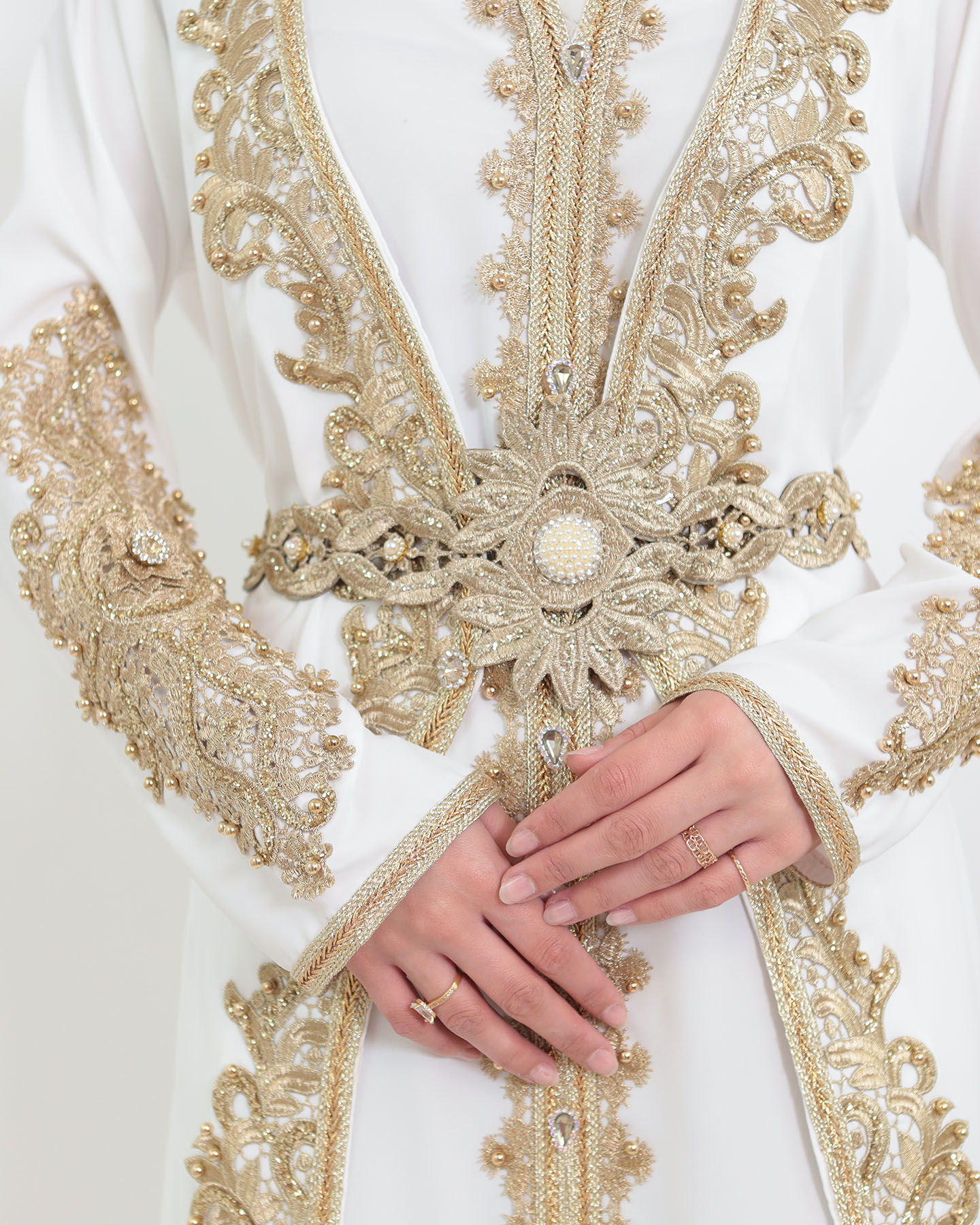 Abaya - White - 2