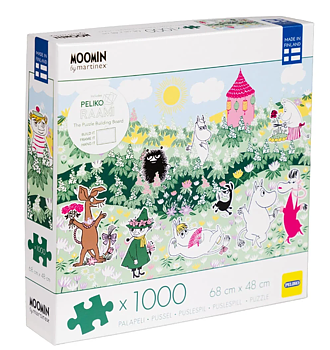Mumin : Blomsterträdgård - Pussel 1000 bitar 