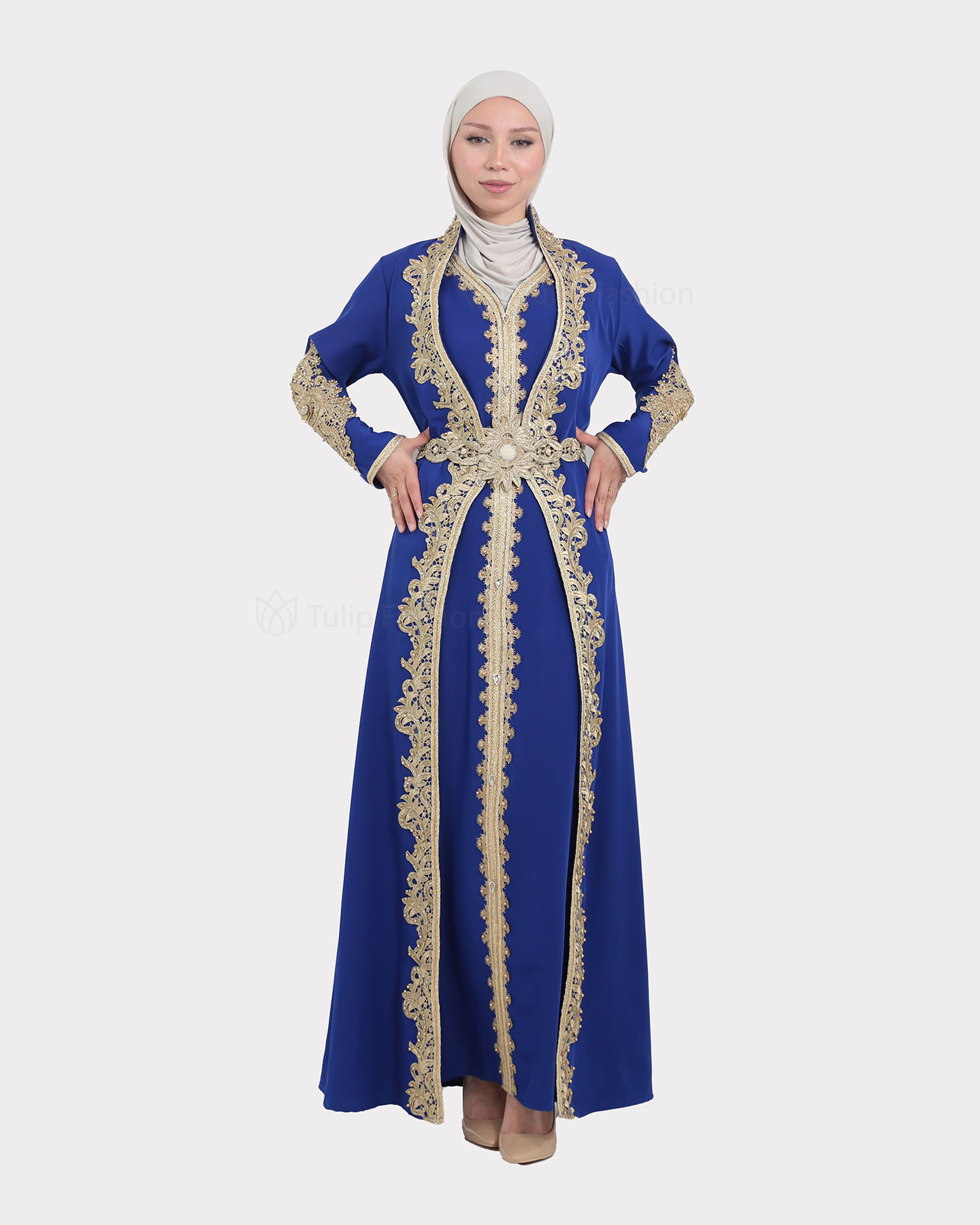 Abaya - Royal Blue - 5