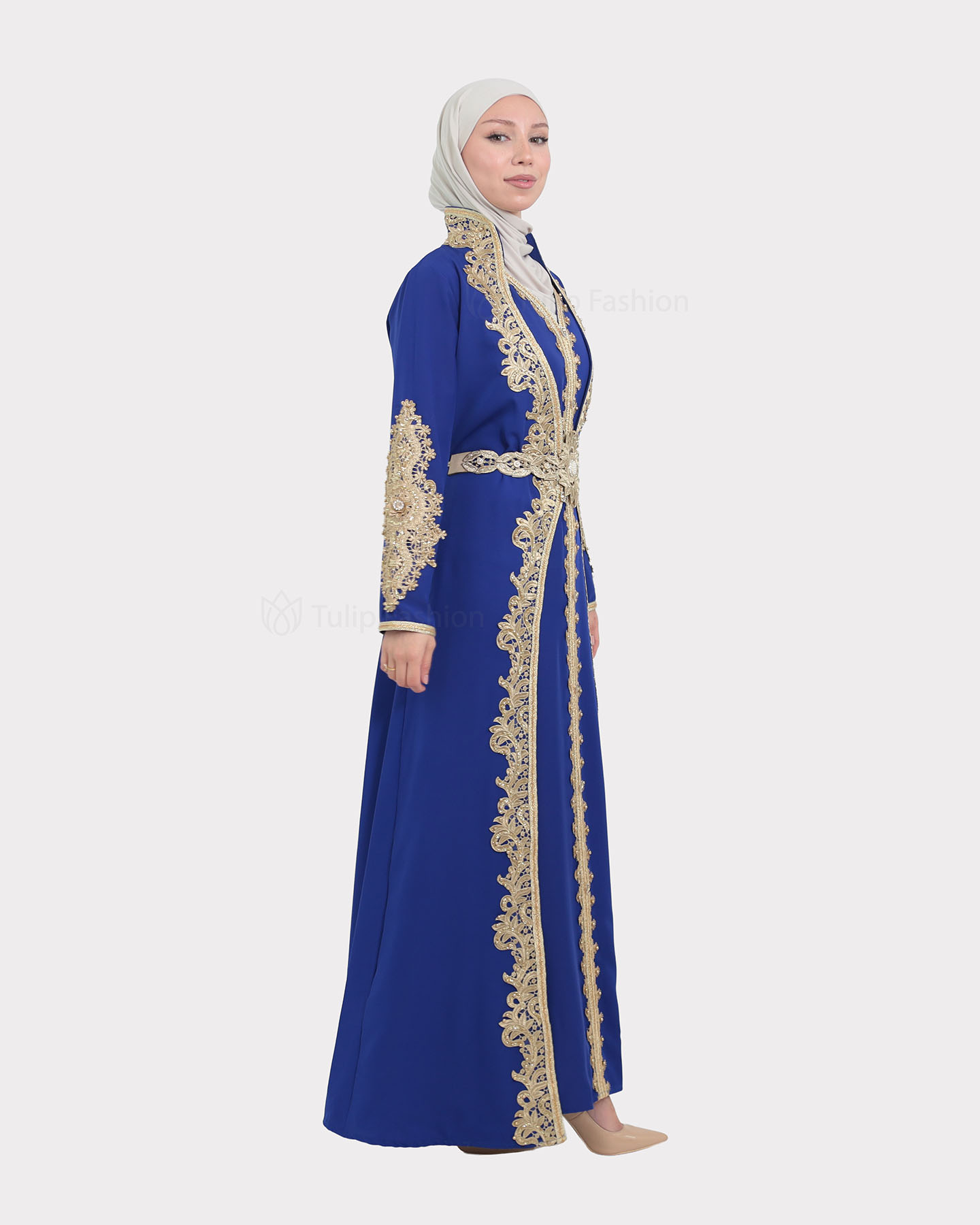 Abaya - Royal Blue - 3