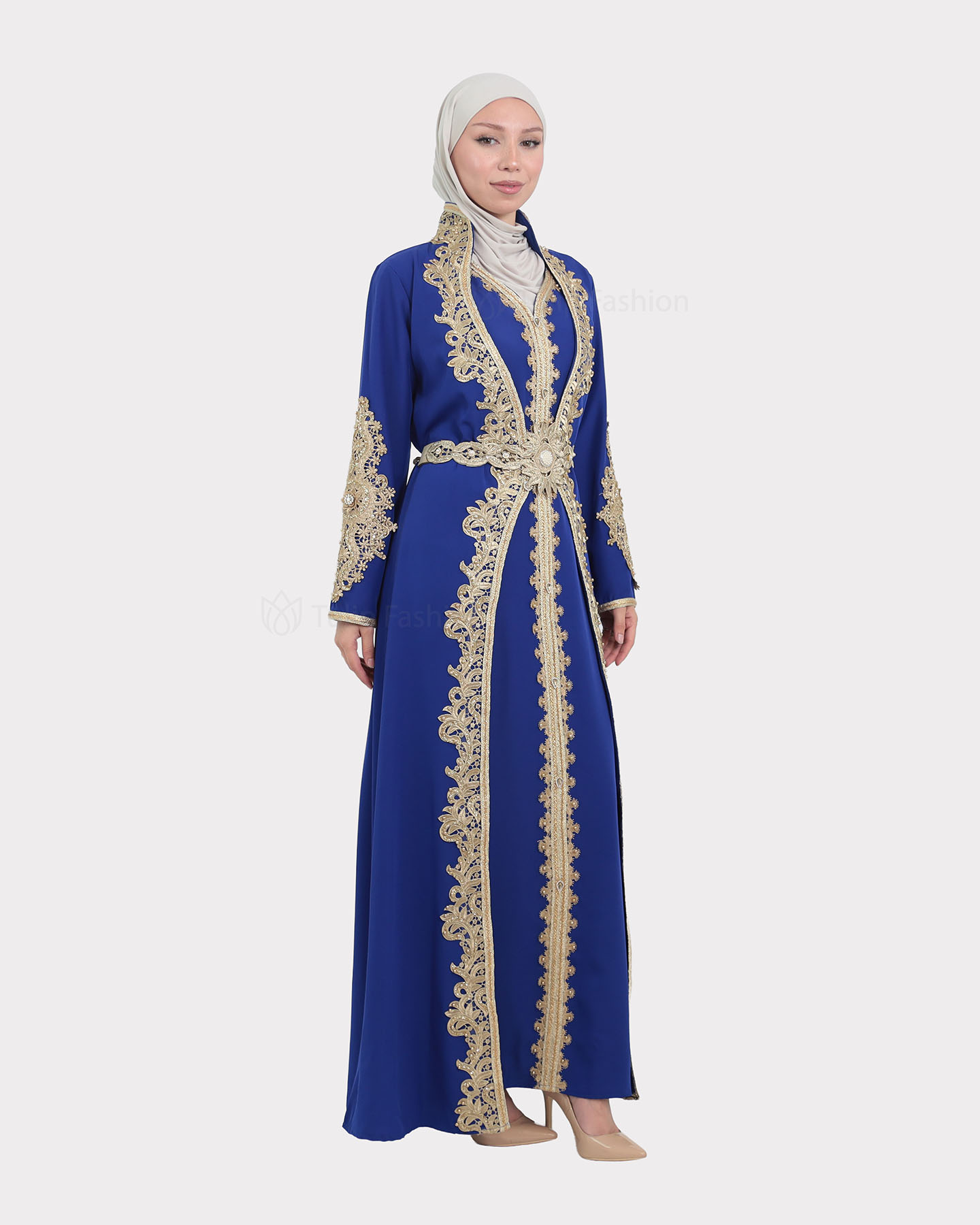 Abaya - Royal Blue - 2