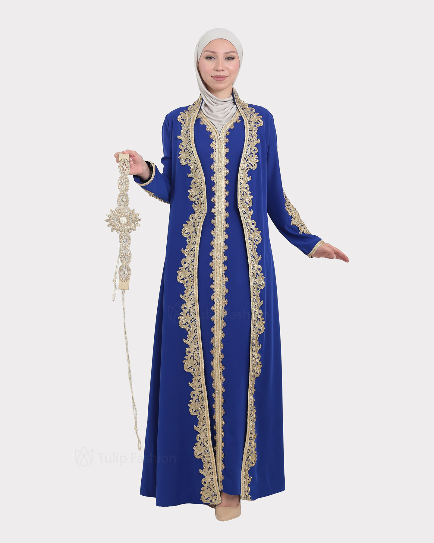 Abaya - Royal Blue - 7