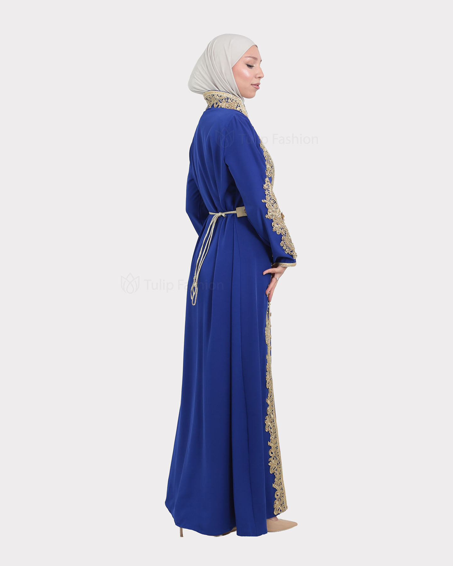 Abaya - Royal Blue - 4
