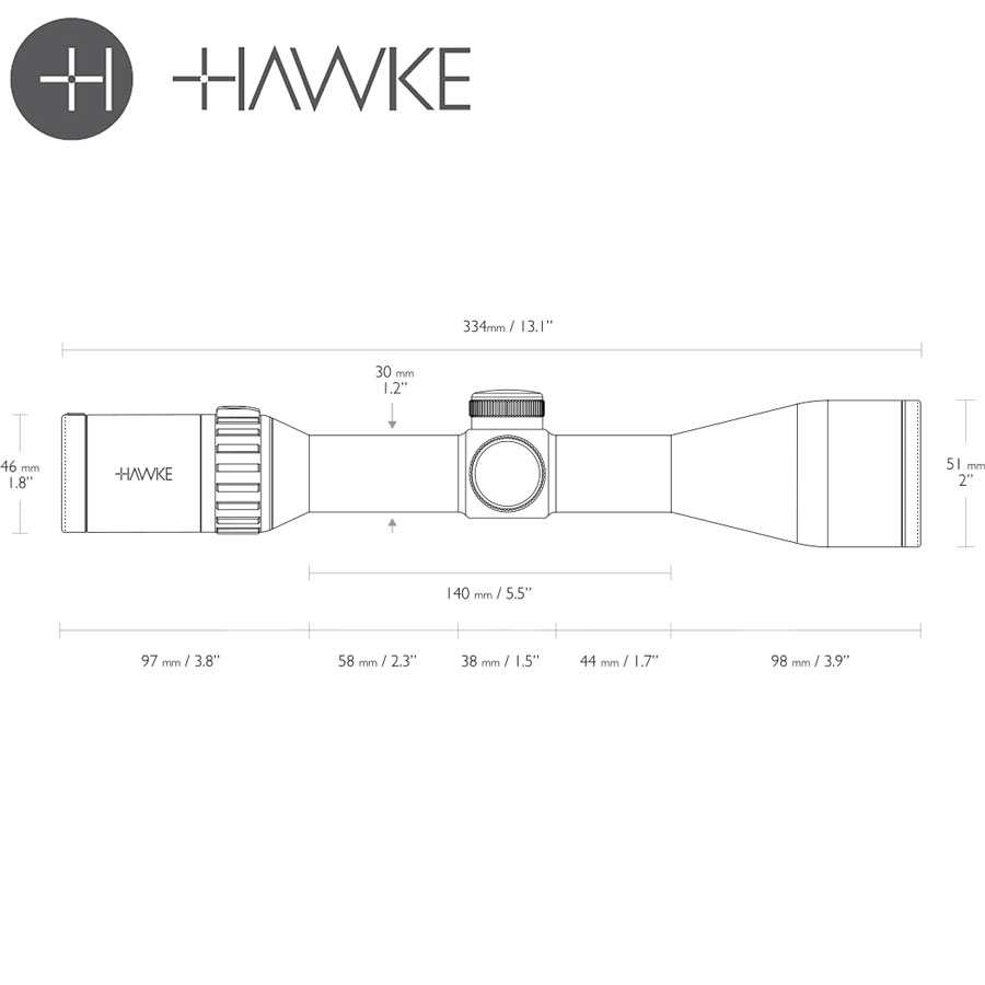 Hawke Endurance 30 FD 2-12x50 LR2 - 3
