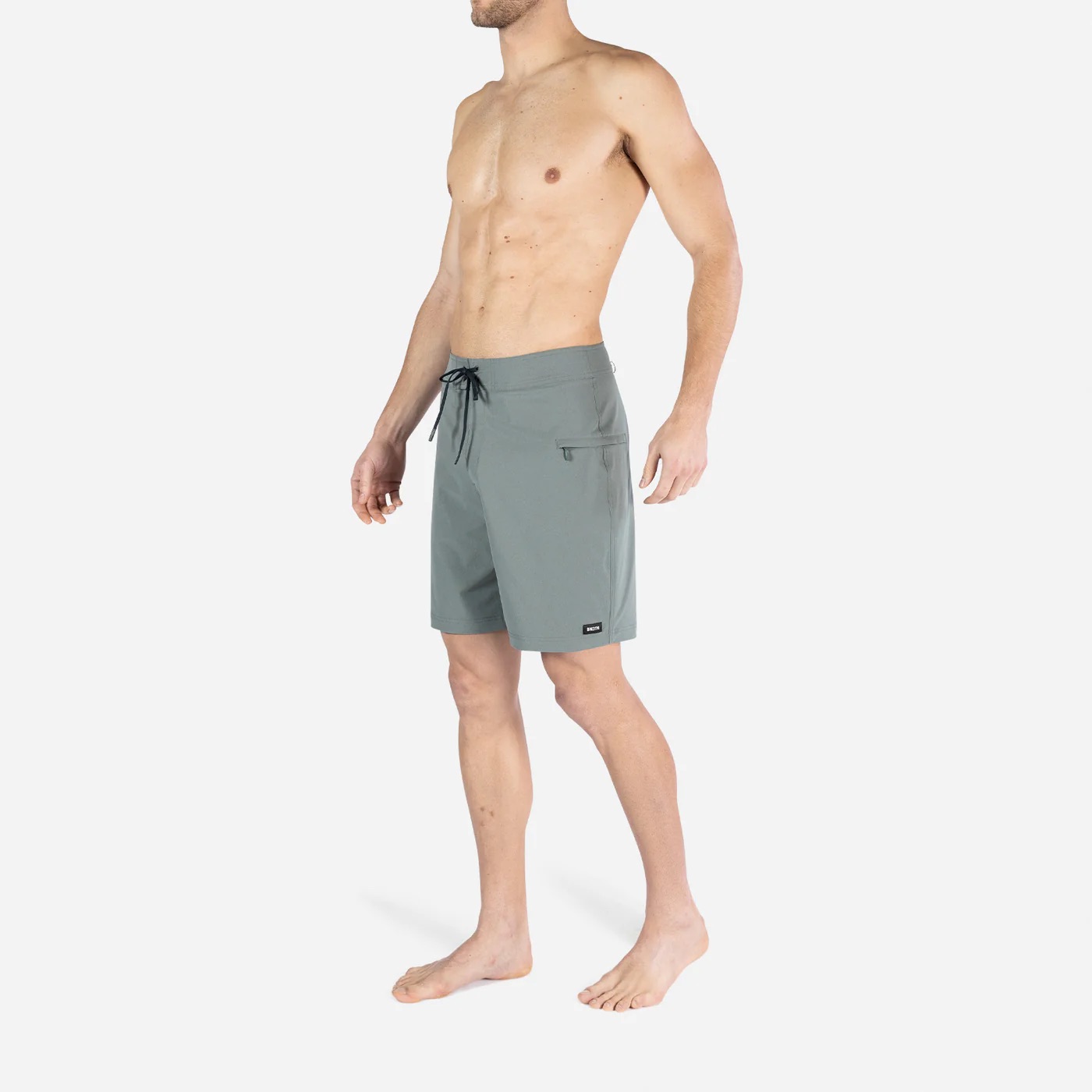 HIGHTIDE BOARDSHORT 2N1 8IN - BALSAM GREY - 5