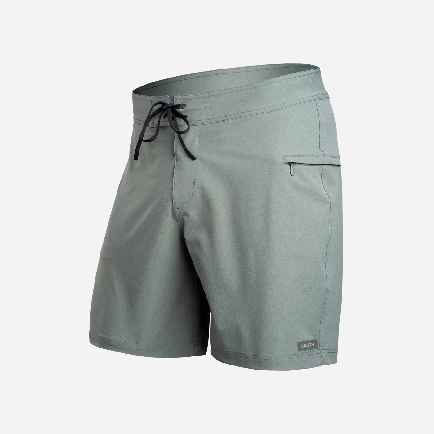 HIGHTIDE BOARDSHORT 2N1 8IN - BALSAM GREY