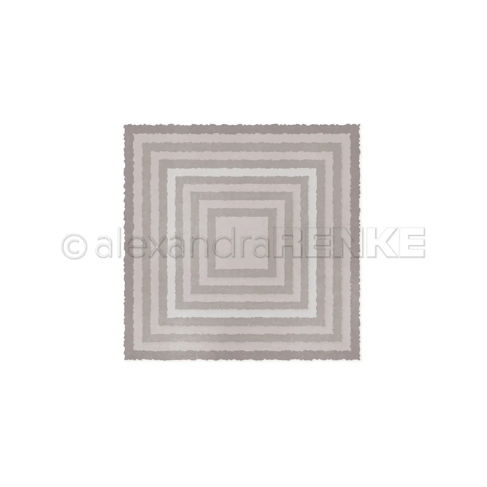 ALEXANDRA RENKE-  Die 'Decking edge overlay large square'