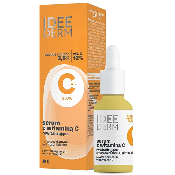 Revitaliserende serum med 12 % C-vitamin og argireline