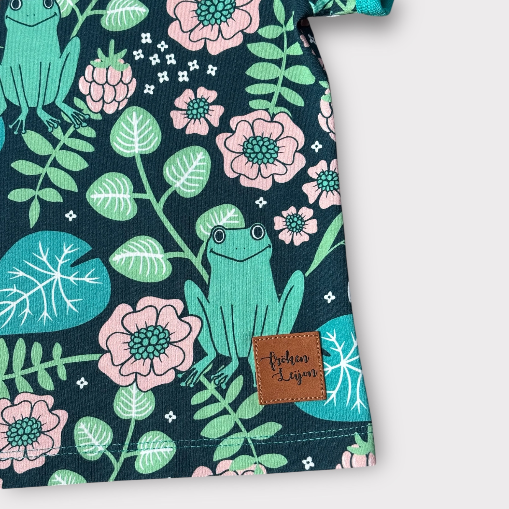 T-shirt Frogs petrol - 5