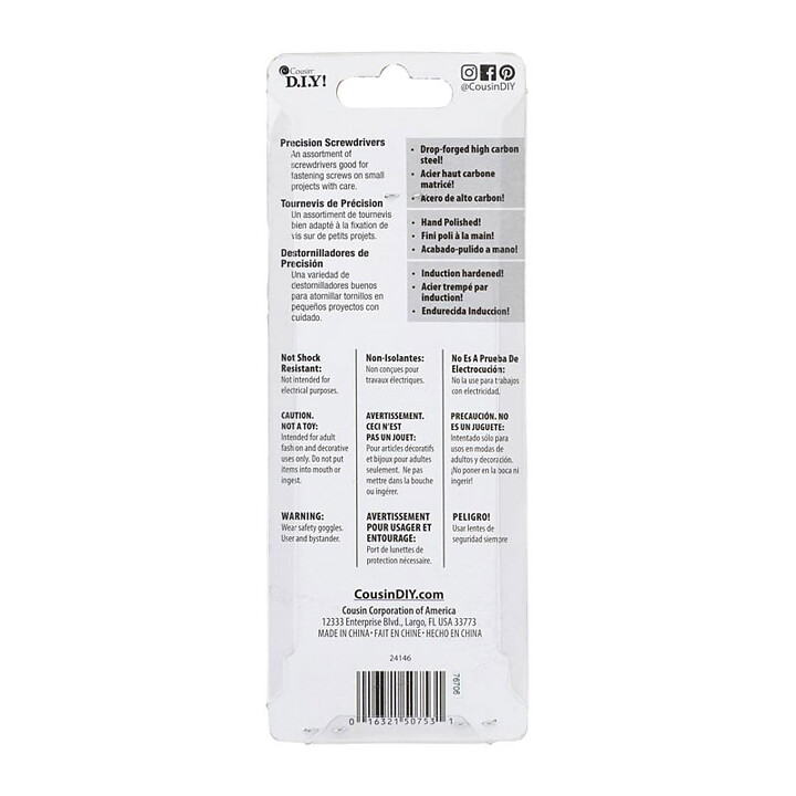 Cousin DIY  Tool Basics Screwdriver Kit