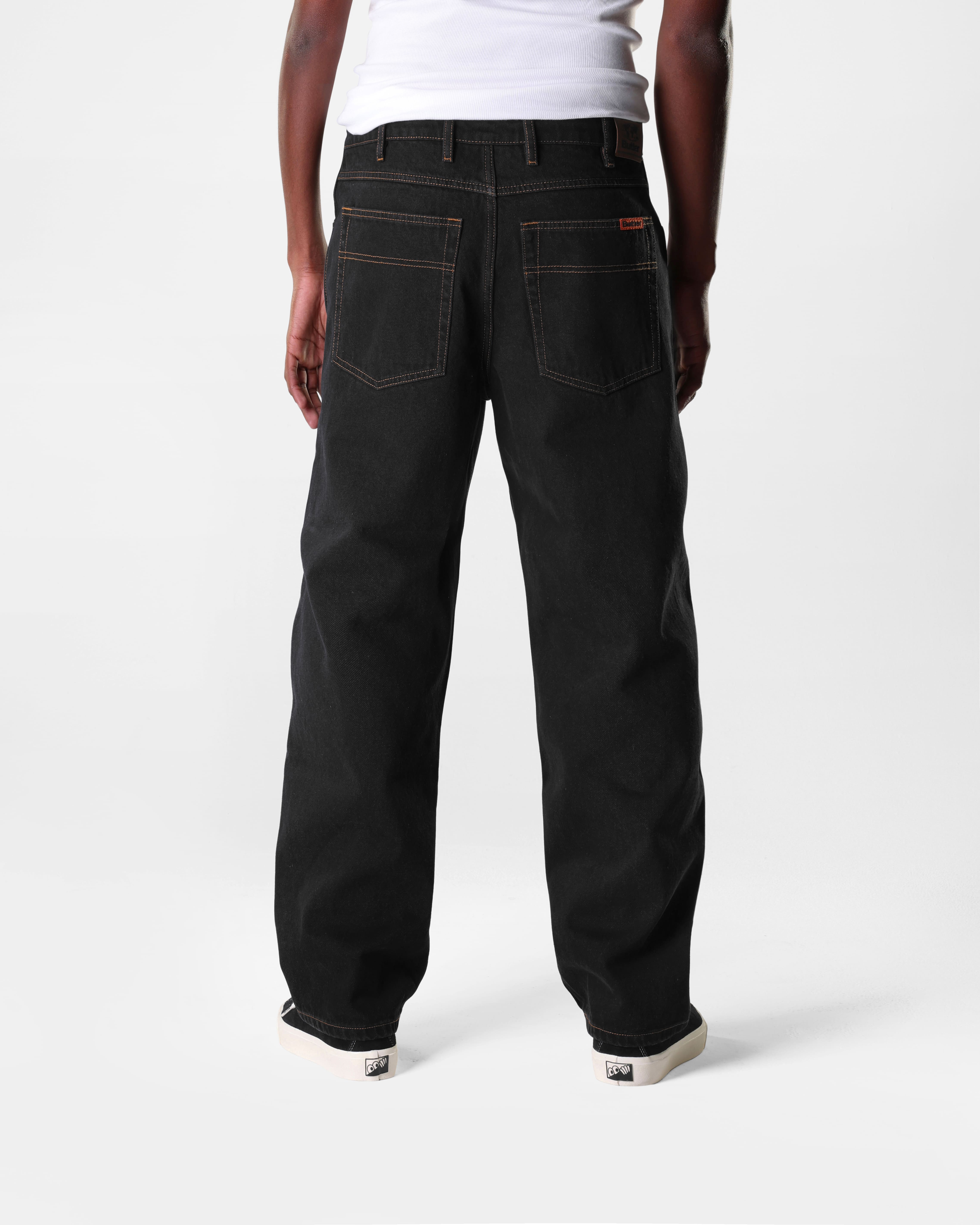 Butter Relaxed Denim Jeans Washed Black - 2