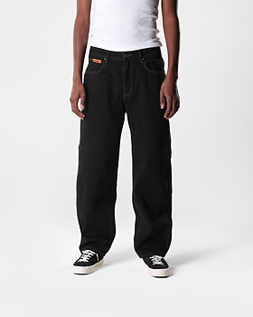 Butter Relaxed Denim Jeans Washed Black