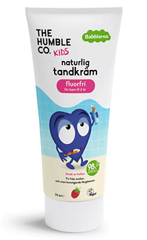 Babblarna Tandkräm Flourfri Hallon 0-2 år 75ml