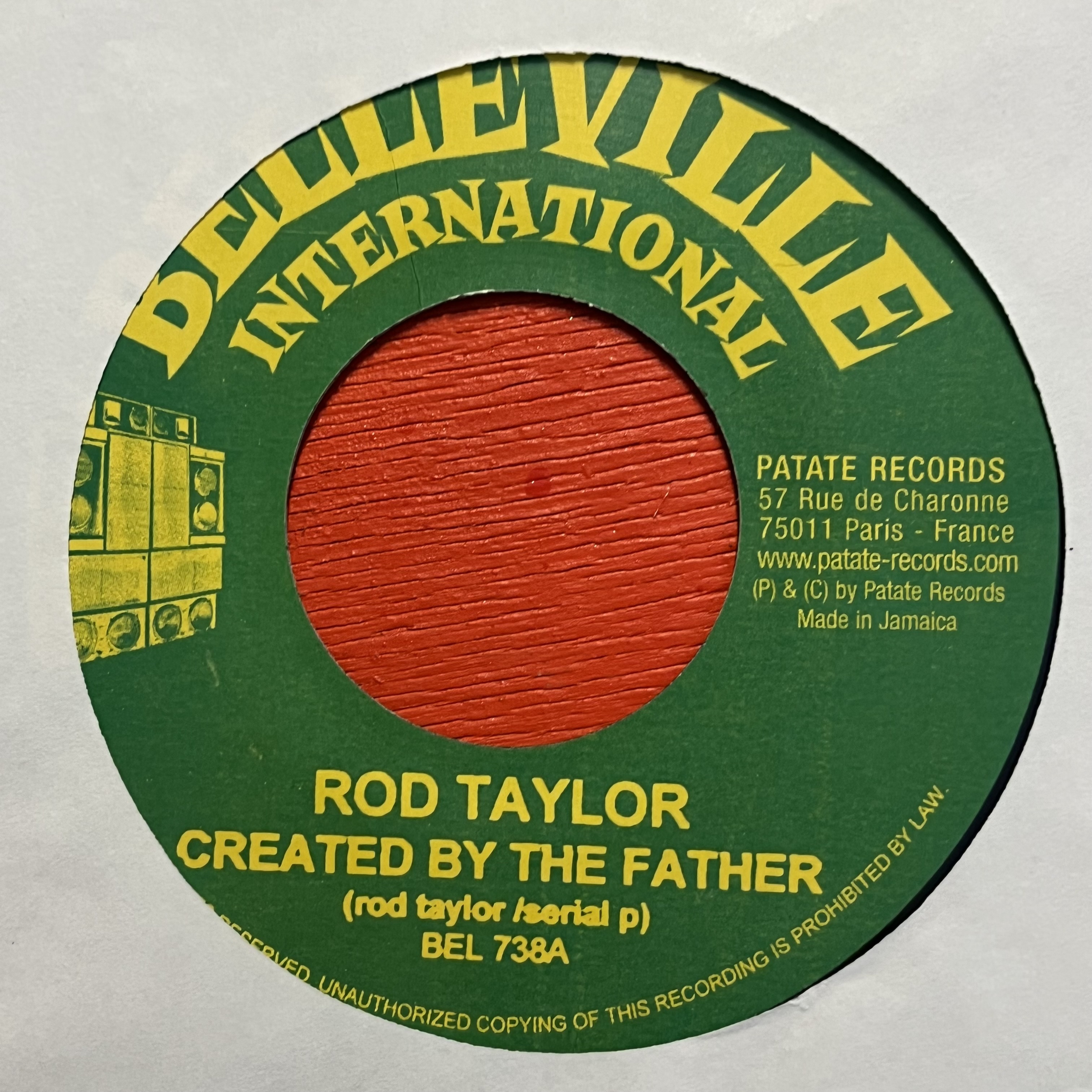 Rod Taylor/Murry Man – Created By The Father/Never Stop
